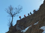 Anello di Punta Almana (1390 m) in cresta integrale il 9 marzo 2014 - FOTOGALLERY